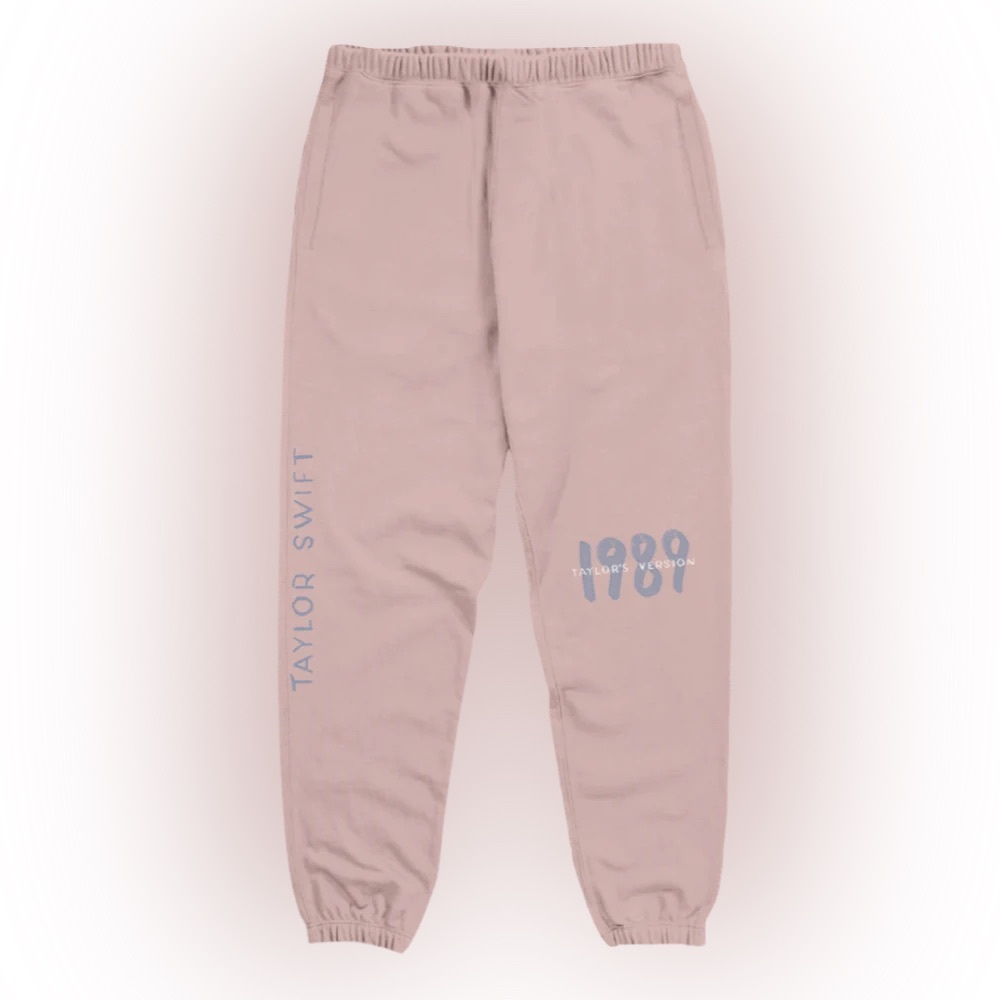 Taylor Swift‎ 1989 Taylor’s Version dusty pink sweatpants size XS